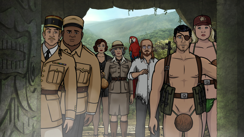 Illustration for article titled Archer burns down Danger Island, making way for its biggest, strangest fantasy yet